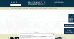 Desktop Screenshot of honesberieshooting.co.uk